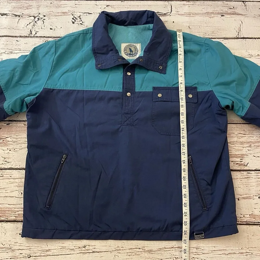 Vintage Mountain Goat White Stag Ski Jacket Size Large Men's‎ 80s Pullover